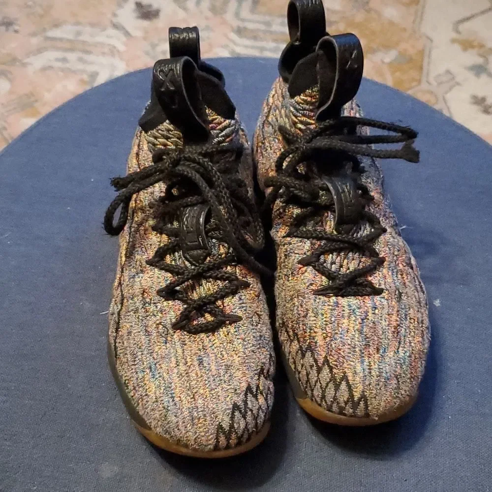 2018‎ Nike Lebron 15 XV Size 5.5 Y Sneakers Four Horseman Fruity Pebbles Shoes
